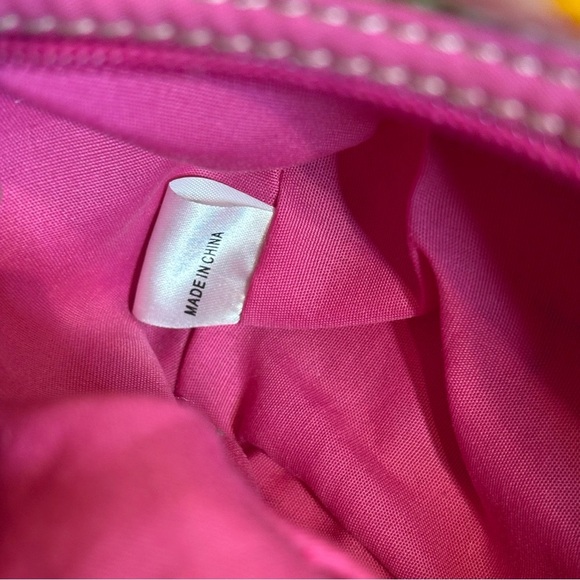 The Sak Barrel Bag Summer Colors Knit Woven Shoulder 10 Year Anniversary - Picture 11 of 13